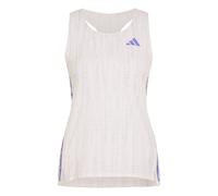 ADIDAS PERFORMANCE Haut de sport 'Adizero' gris clair / violet / blanc, Taille M
