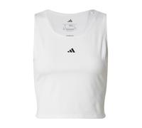 Débardeur crop femme adidas Techfit Blanc M