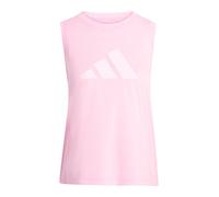 adidas Damen Train Essentials Big Performance Logo Training Tank Top, True Pink/Clear Pink, XS
