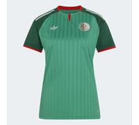 ADIDAS PERFORMANCE Maillot 'Algeria 26 Away' vert / vert foncé / rouge / blanc, Taille L