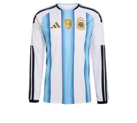 ADIDAS PERFORMANCE Maillot 'Argentina 26 Home Long Sleeve' bleu clair / moutarde / noir / blanc, Taille XXXL