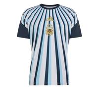 Adidas Argentina 26/27 Home Pre Match Short Sleeve T-shirt Bleu L Homme
