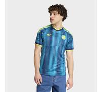 ADIDAS PERFORMANCE Maillot 'Colombia 26 Away' bleu marine / azur / jaune fluo, Taille XXL