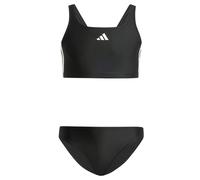 ADIDAS PERFORMANCE Maillot de bain de sport '3-Stripes V-Back Bikini' noir / blanc, Taille 92