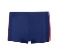 ADIDAS PERFORMANCE Maillot de bain de sport bleu foncé / violet foncé / saumon / orange clair, Taille M