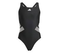 Adidas Logo C-back Swimsuit Noir 3-4 Years Fille
