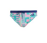 ADIDAS PERFORMANCE Maillot de bain de sport 'Tom Daley' bleu marine / bleu cyan / vert clair / rose clair, Taille XL