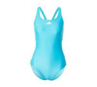 ADIDAS PERFORMANCE Maillot de bain sport '3-Stripes C-Back' bleu néon / blanc, Taille S