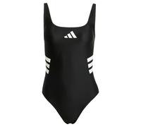 adidas 3-Stripes U-Back Maillot de Bain, Noir, 38 Femmes