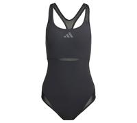 adidas Damen LANELUX Y-Back Mesh Swimsuit, Black, 44