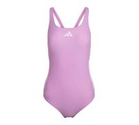 adidas - Women's 3 Stripes Bold Swimsuit - Maillot de bain - 36 - preloved purple / bliss lilac
