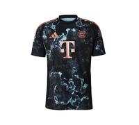 ADIDAS PERFORMANCE Maillot 'FC Bayern München 24/25' bleu clair / gris foncé / corail / noir, Taille M