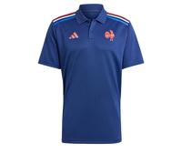 ADIDAS PERFORMANCE Maillot 'France Rugby Home Supporter' bleu foncé / rose / blanc, Taille XS