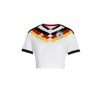 ADIDAS PERFORMANCE Maillot 'Germany 26 Home Cropped' curry / rouge / noir / blanc, Taille L