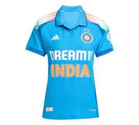 ADIDAS PERFORMANCE Maillot 'Indien Cricket One Day' bleu clair / orange / blanc, Taille 5XL-6XL