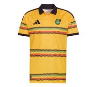 ADIDAS PERFORMANCE Maillot 'Jamaika 26 x Bob Marley' turquoise / jaune d'or / rouge / noir, Taille S