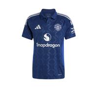 ADIDAS PERFORMANCE Maillot 'Manchester United 24/25 Away' bleu / bleu marine / blanc, Taille S