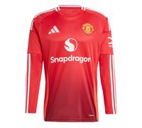 Adidas Manchester United 24/25 Home Long Sleeve T-shirt Rouge S Homme