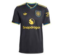 Maillot Third Authentique Manchester United 2025/26 Noir 3XL Male