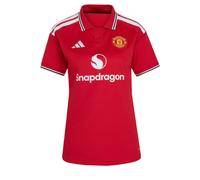 adidas Man. United Thuis Shirt De Ligt 4 Dames Rouge/Blanc M