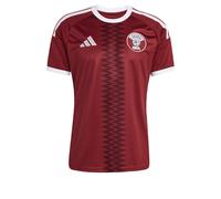 Adidas Qatar 26/27 Replica Home Short Sleeve T-shirt Rouge XS Homme