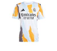 ADIDAS PERFORMANCE Maillot 'Real Madrid 24/25 Pre-Match' bleu clair / curry / noir / blanc, Taille XS