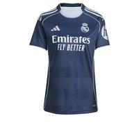 Adidas Real Madrid 25/26 Away Woman Short Sleeve T-shirt Bleu M Femme