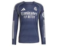 Adidas Real Madrid 25/26 Authentic Away Long Sleeve T-shirt Bleu M Homme