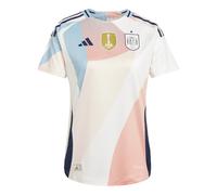Maillot Extérieur Espagne 25 (Équipe féminine) Authentique Chalk White M