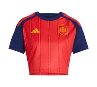 ADIDAS PERFORMANCE Maillot 'Spain 26 Home Cropped' marine / jaune d'or / rouge vif, Taille S