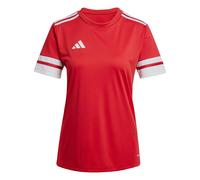 Adidas Damen SQUADRA25 Jersey Short Sleeve, Team Power Red 2 / White, S