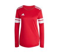 adidas Damen SQUADRA25 Jersey Long Sleeve, Team Power Red 2/White, XXS