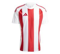 Adidas Maillot Homme Striped 24 Blanc/Team Power Red 2 Taille M