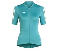 ADIDAS PERFORMANCE Maillot 'Tempo' turquoise / blanc, Taille XS-S