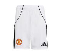 Adidas Short Domicile Manchester United 2025/26 Enfant Blanc 11/12 ans Unisex