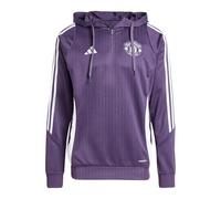 adidas Performance Manchester United Sweat à capuche d'entraînement, violet, blanc, XL pour homme