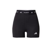 adidas Femme Techfit Short Leggings Tights, Black/White, XL Long