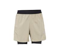 ADIDAS PERFORMANCE Pantalon de sport beige / noir / blanc, Taille S