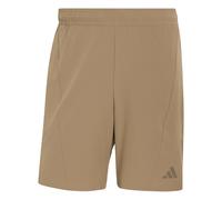 ADIDAS PERFORMANCE Pantalon de sport 'Designed for Training Workout' beige / beige foncé, Taille S
