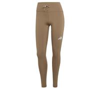 adidas Femme Run Essentials Full Length Leggings Tights, Khaki Six, S