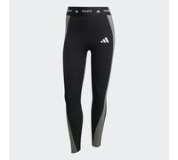 Legging long adidas Techfit Colorblock noir pur blanc femme - XS