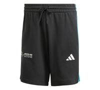 ADIDAS PERFORMANCE Pantalon de sport 'MERCEDES - AMG PETRONAS FORMULA ONE TEAM DNA SHORT' pétrole / noir / blanc, Taille L