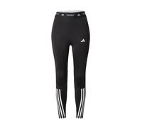 Adidas Collant long 7/8 TECHFIT 3 bandes Noir/Blanc Femme - S