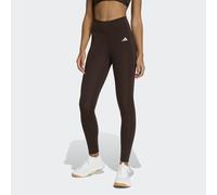 ADIDAS PERFORMANCE Pantalon de sport 'Opt Ess' brun foncé / blanc, Taille XS-S