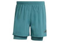 Adidas Homme Own The Run Climacool 2in1 Short, Preloved Teal, XL