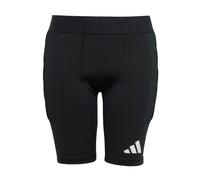 adidas Unisex Kinder SQUADRA25 Padded Goalkeeper Short Tight Kids, Black/White, 15-16 Years