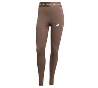 adidas Femme TECHFIT Stash Pocket Full Length Leggings, Earth Strata, L