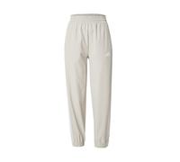 Pantalon long adidas Train Essentials Woven 3 bandes beige blanc femme - M