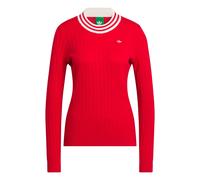 ADIDAS PERFORMANCE Pull-over de sport 'Originals Cashmere Knit' rouge / blanc, Taille XXXL-4XL