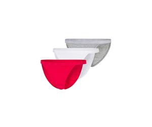 ADIDAS PERFORMANCE Slip gris chiné / rouge vif / blanc, Taille L
